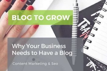 Why your business needs a blog. Read more to see how to use a blog to grow your traffic.