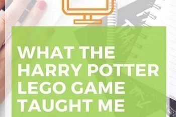 What I learned from the Harry Potter Lego game and playing with my son. Life lessons on the blog.