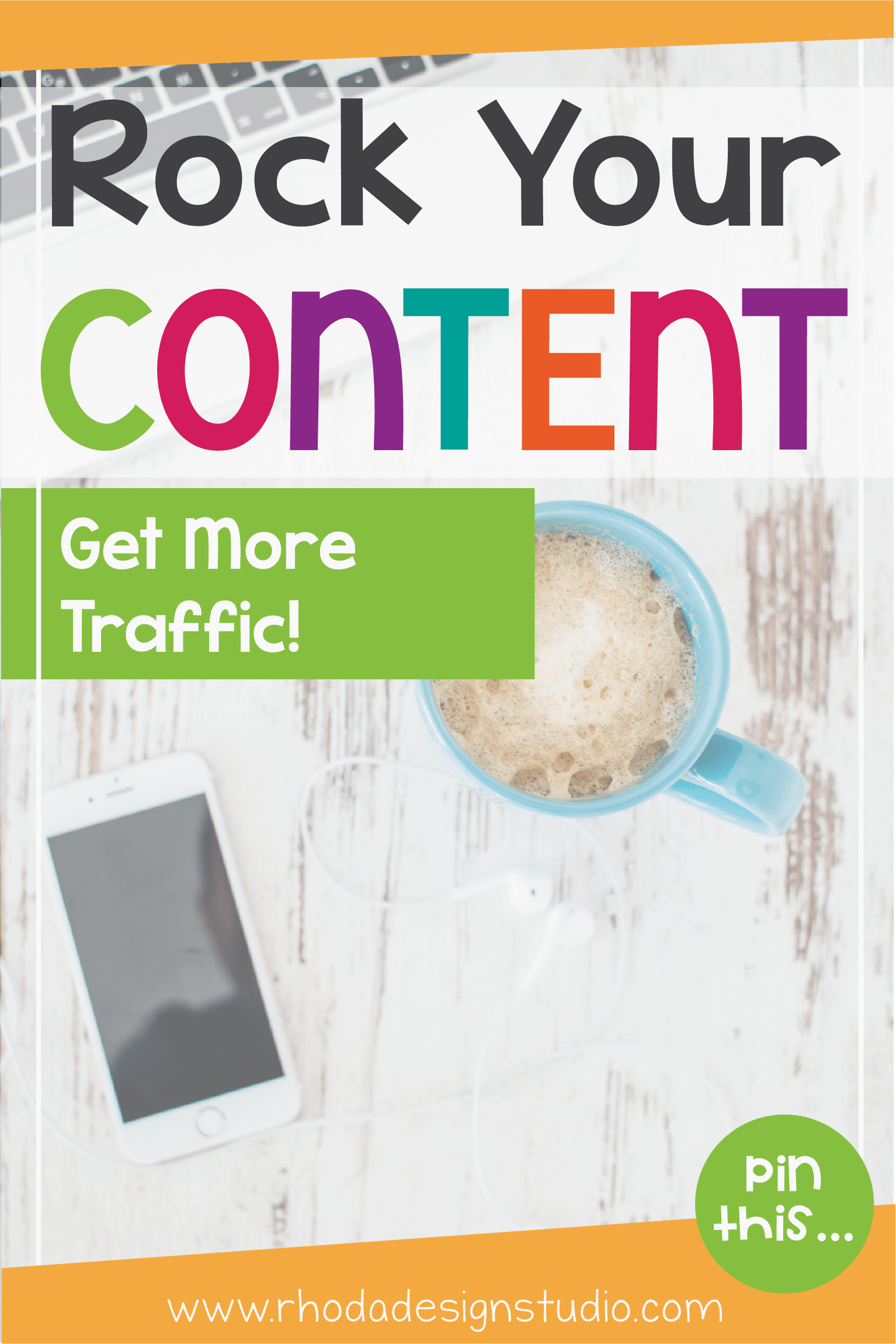 How to rock your content marketing. What do you need to help drive traffic to your website or online business? Visit the blog for the fun infographic.