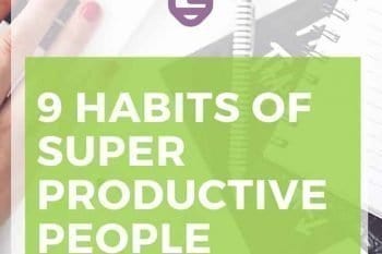 9 Habits of super productive people. Learn to manage your time, become efficient while planning your day, and get more things done. What are the best tricks? via @rhodastudio