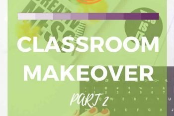 Classroom makeover part two. Bulletin boards. Rhoda Studio