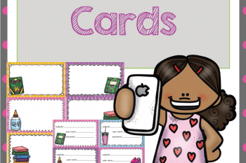 24 colorful name tags and password cards. Print as many website cards as needed to keep track of your students user names and passwords. Great for sites like MobyMax, Wonders student area, NWEA Skills Navigator, and more!