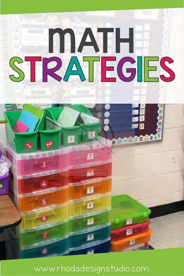 Math strategies and interventions can be hard to organize in your classroom. Using these math worksheets and task cards can help you with small group instruction, centers, and interventions.