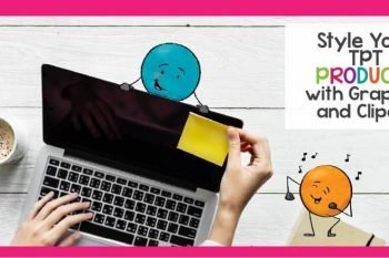 Find cute graphics and fonts for your Teachers Pay Teachers Products. Learn how to find the best clipart with this blog post.