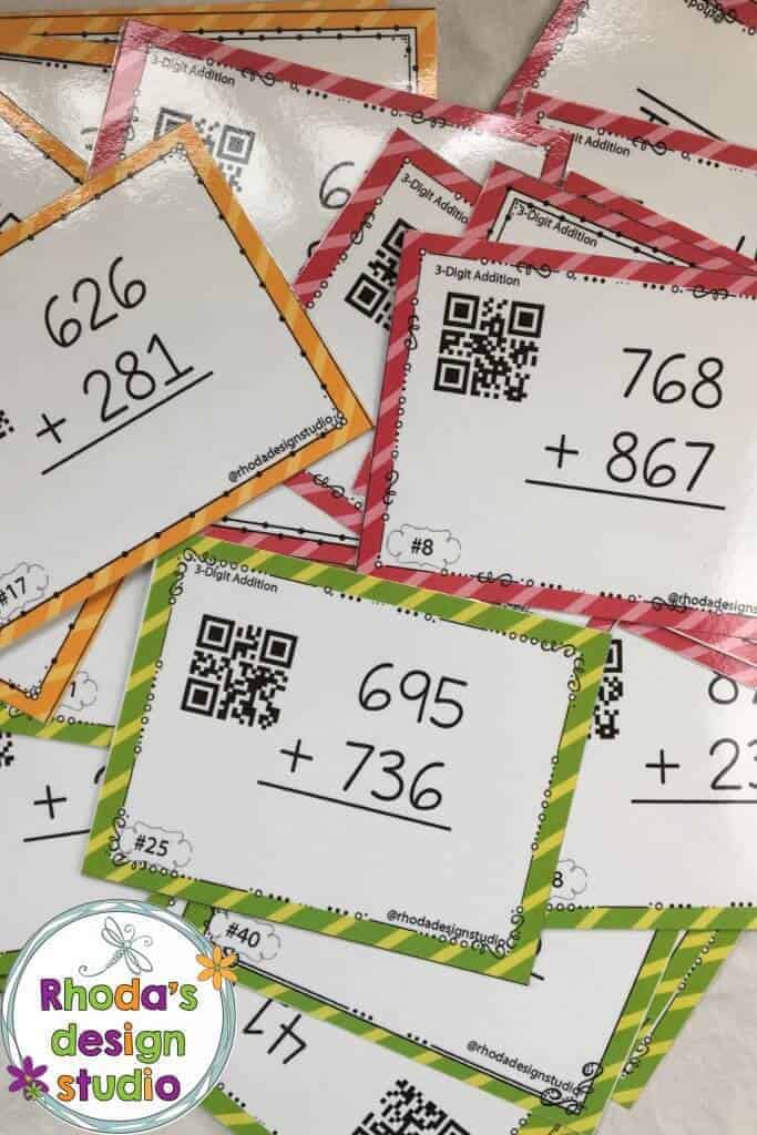 organize task cards in your classroom