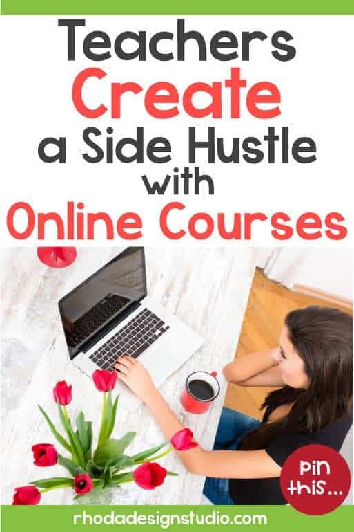 Learn to make money with online courses. Create a teacher side hustle by teaching others online.