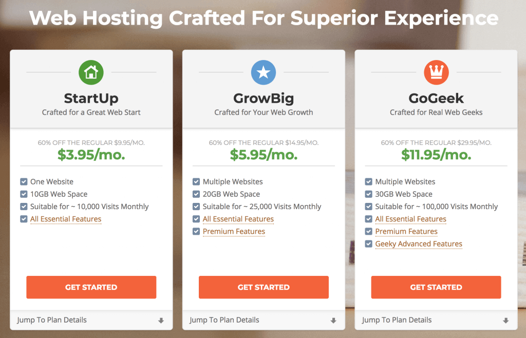 Start a WordPress Blog on SiteGround. Pricing options for WordPress hosting.