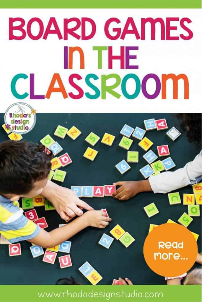 Teaching with board games is a fun way to have students enjoy their learning. Great for math and literacy centers. Kids will have fun playing and teachers will enjoy that they are practicing math and reading skills at the same time.