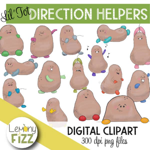 direction helpers clip art for teacher sellers