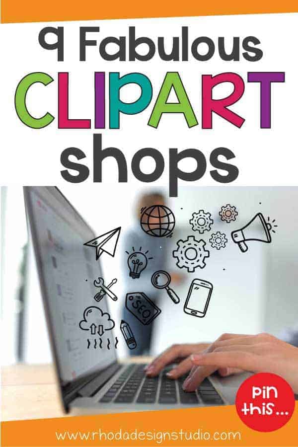 9 Fabulous Sellers that Create Clipart for Teachers