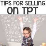 A Mega list of tips and resources that will help you learn how to sell on Teachers Pay Teachers. A HUGE round-up of tips and tricks to learn how to sell on TPT.