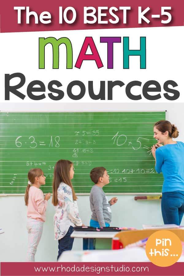 The 10 best K-5 math teaching resources on Teachers Pay Teachers to use with your classroom this school year.