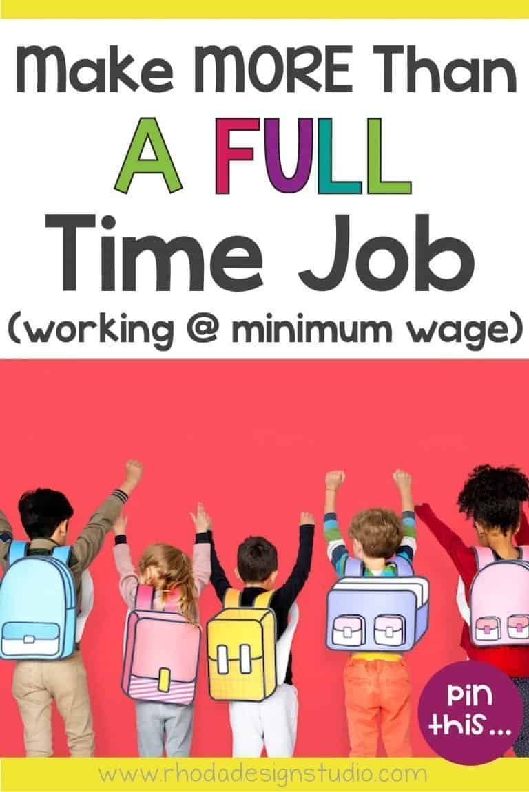Learn How to Make More Money Not Working Full Time at Minimum Wage