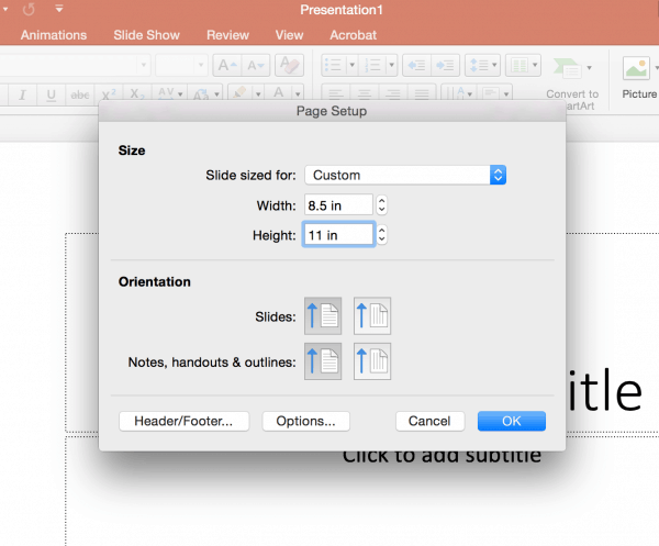 Create a workspace that is the same dimensions as letter paper to make your math worksheets.