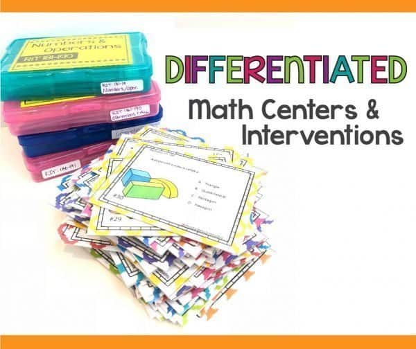 differentiated math blog post