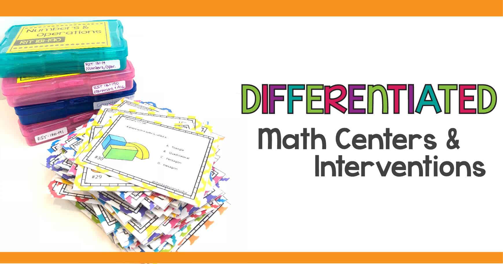 Learn How Differentiated Math Centers Help with Test Data