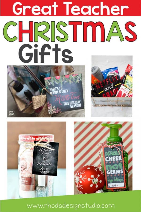 Great teacher Christmas gifts to give to your child's teacher this year. A great list to get some ideas for educational gifts.