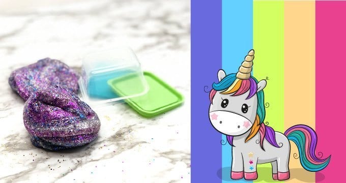 Easy to Make Unicorn Slime That’s Mess Free and Safe