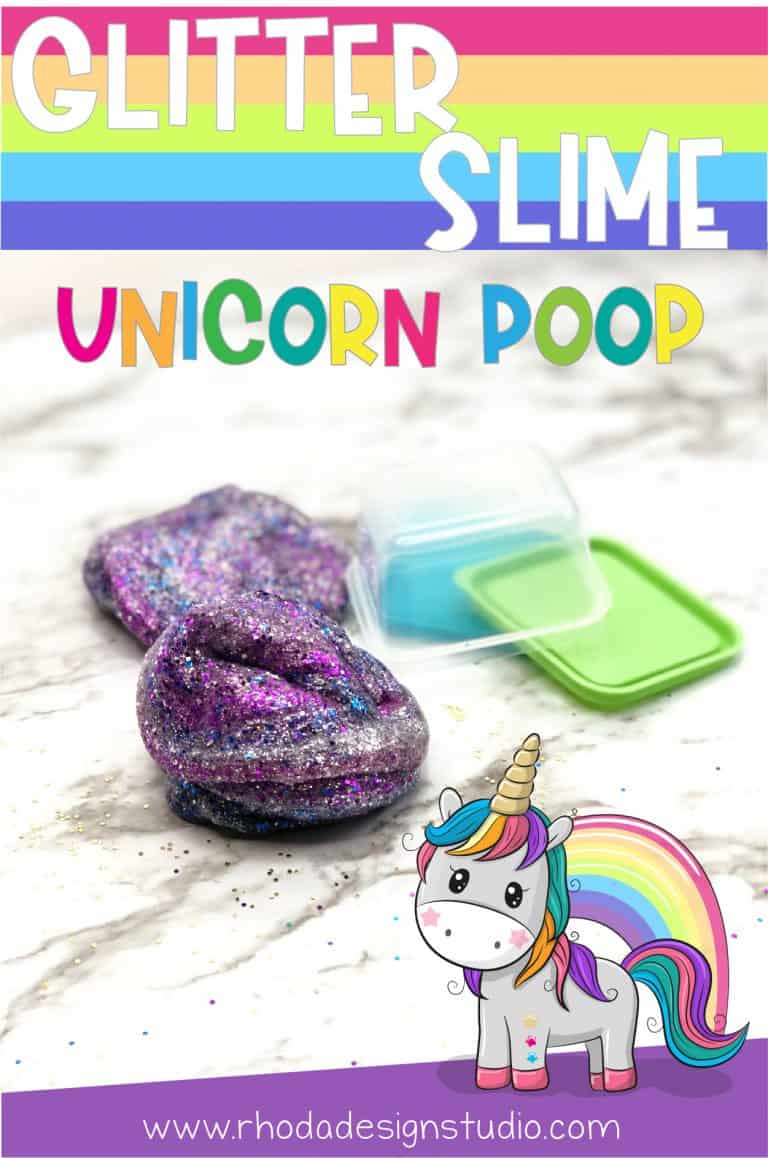 Easy to Make Unicorn Slime That’s Mess Free and Safe