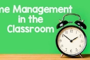 time management in the classroom