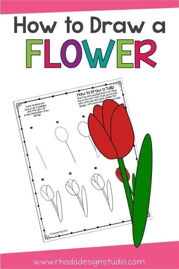 Learn how to draw a flower with this easy tutorial. Step by step instructions will teach you how to draw a flower with easy techniques. Learn to make lots of fun flower doodles.