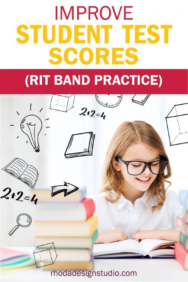 Improve your students' test scores by giving them math practice at their level. Math skills improve when students practice math at in specific RIT bands.