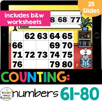 number chart 61-80