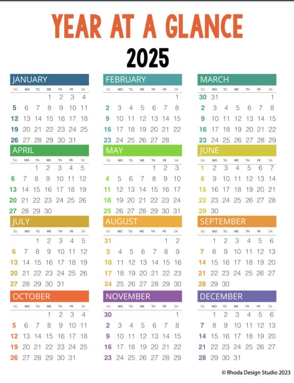 color-year-at-a-glance-2025-calendar