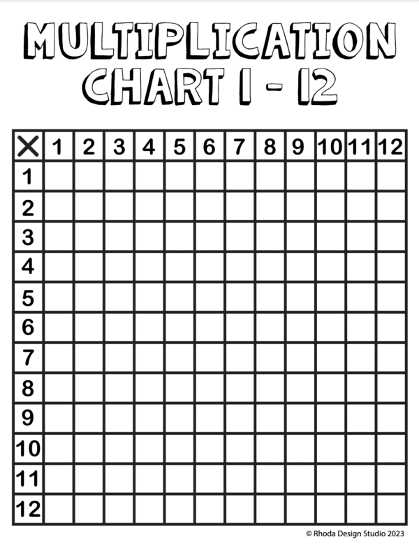 standard-multiplication-chart-blank