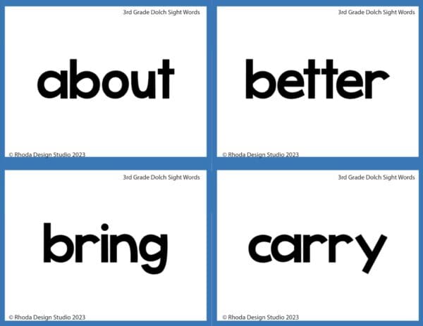 3rd-grade-site-words-free-printable