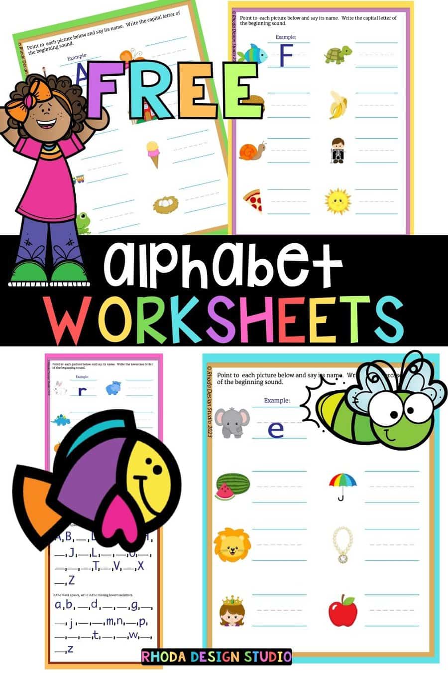 Free Alphabet Practice Worksheets: Boost Reading Skills
