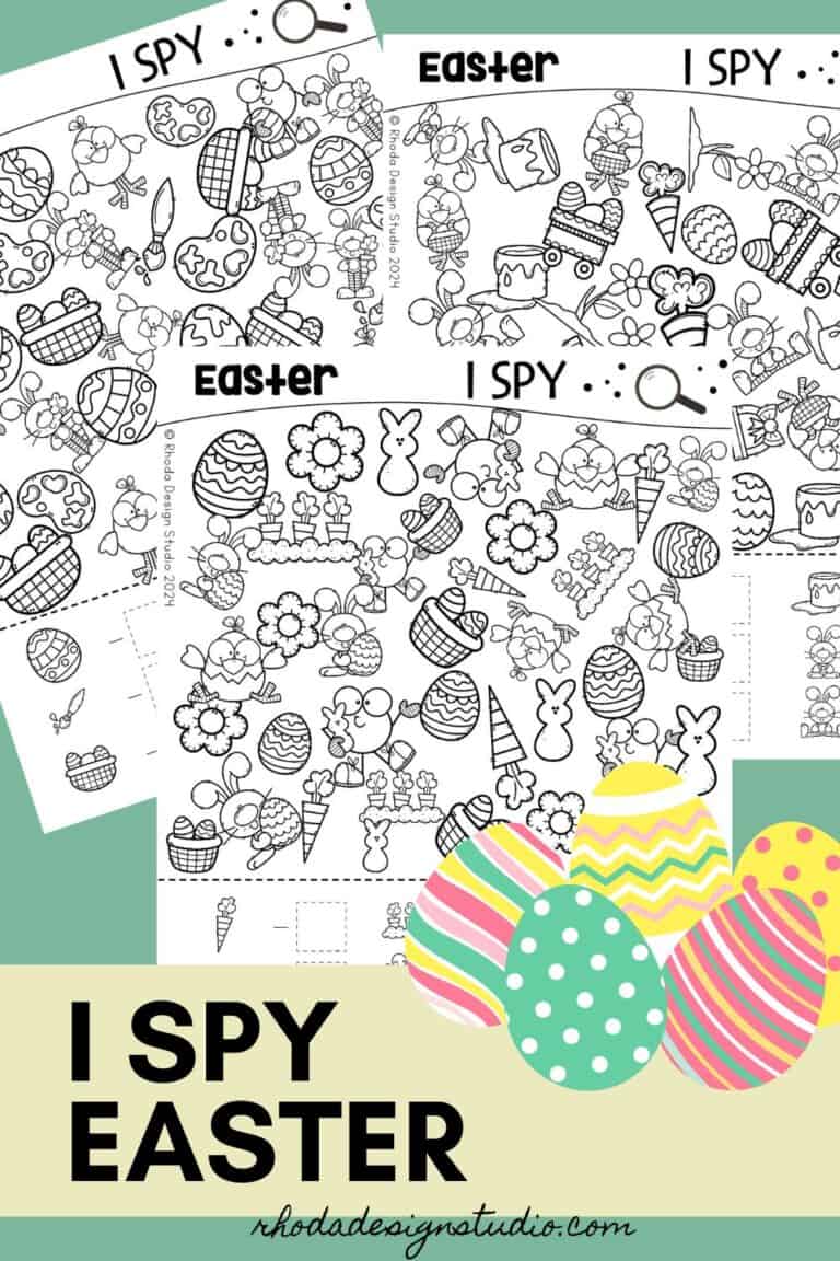 Free Printable Easter ISpy: Fun Holiday Activity for Kids