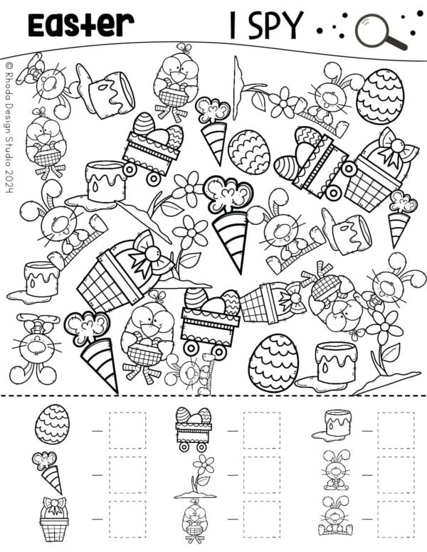 If you're on the hunt for more activities to fill the holiday with joy and learning, there's an array of complimentary Easter printables available including these fun ispy worksheets. They're just waiting to be discovered and promise to deliver more screen-free fun for a spirited and educational Easter celebration.