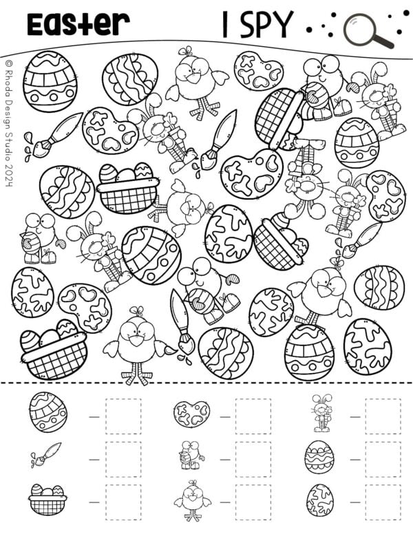 If you're on the hunt for more activities to fill the holiday with joy and learning, there's an array of complimentary Easter printables available including these fun ispy worksheets. They're just waiting to be discovered and promise to deliver more screen-free fun for a spirited and educational Easter celebration.