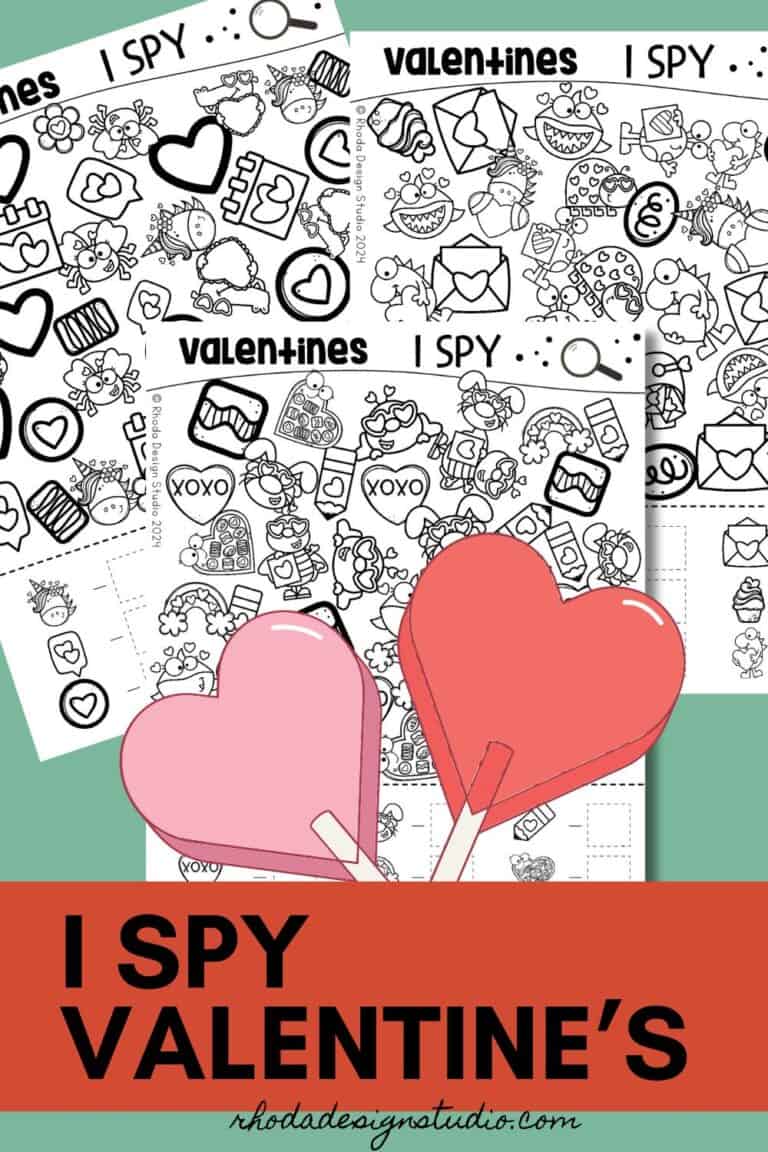 Valentine’s Day I Spy Game: Fun Activities for Kids