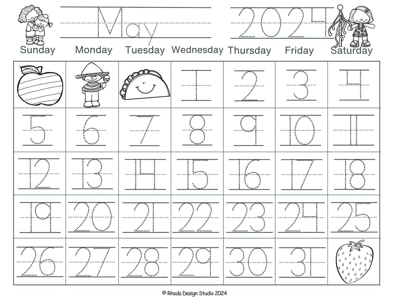 traceable-numbers-may-calendar-with-numbers