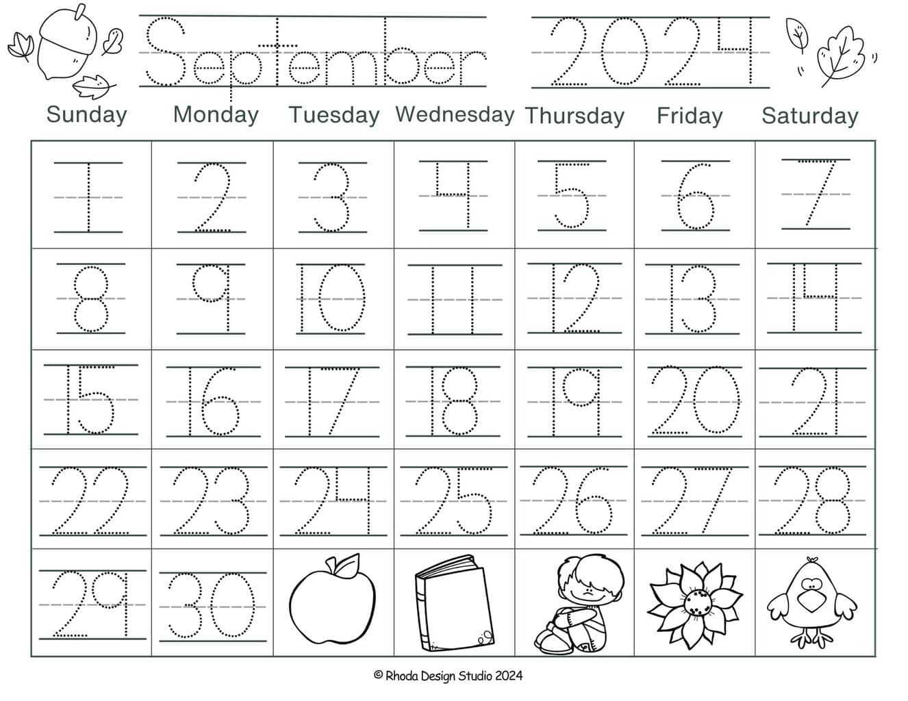 traceable-numbers-september-calendar-with-numbers