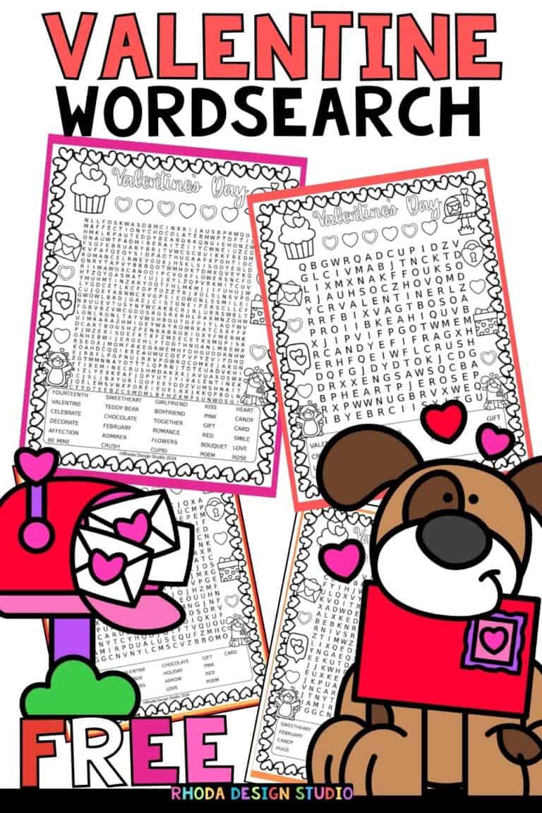 Valentine’s Day Word Search: Fun Puzzle for Hearts Celebration
