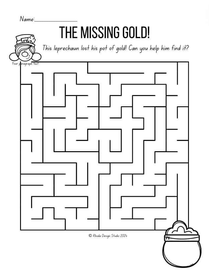 Lucky Finds: Free St. Patrick's Day Printables Galore