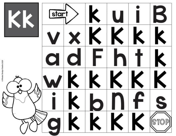 Alphabet_Maze_worksheet_Letter-K
