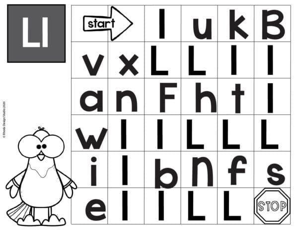 Alphabet_Maze_worksheet_Letter-L