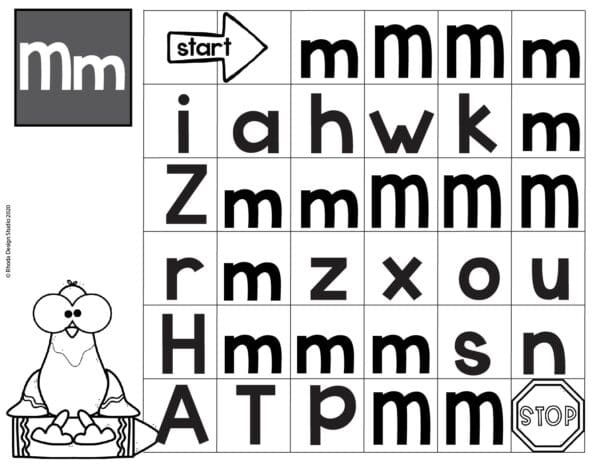 Alphabet_Maze_worksheet_Letter-M
