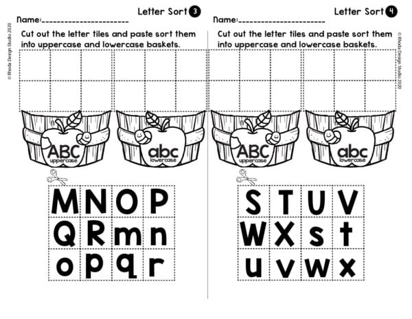 apple-letter_sort_worksheet-2