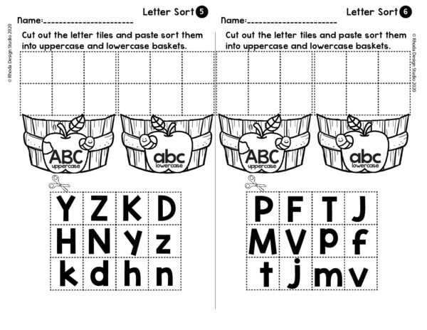 apple-letter_sort_worksheet-3