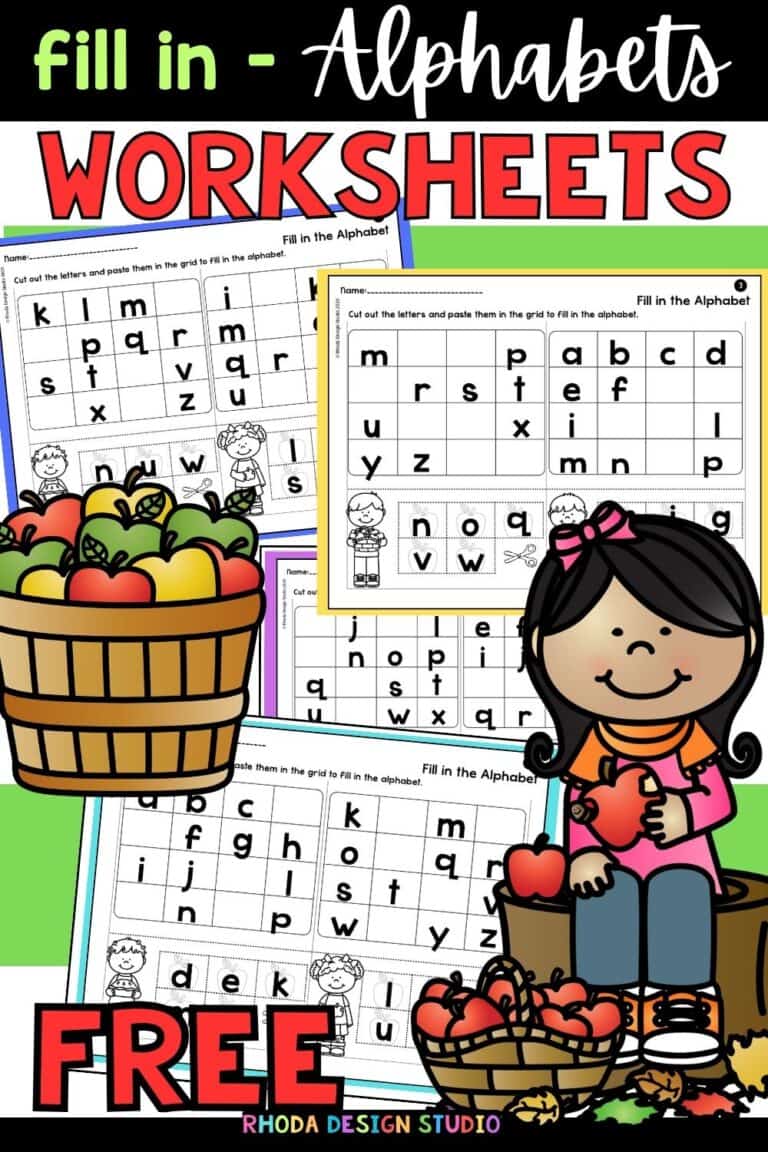 From A to Z: How Missing Letter Worksheets Create Master Readers