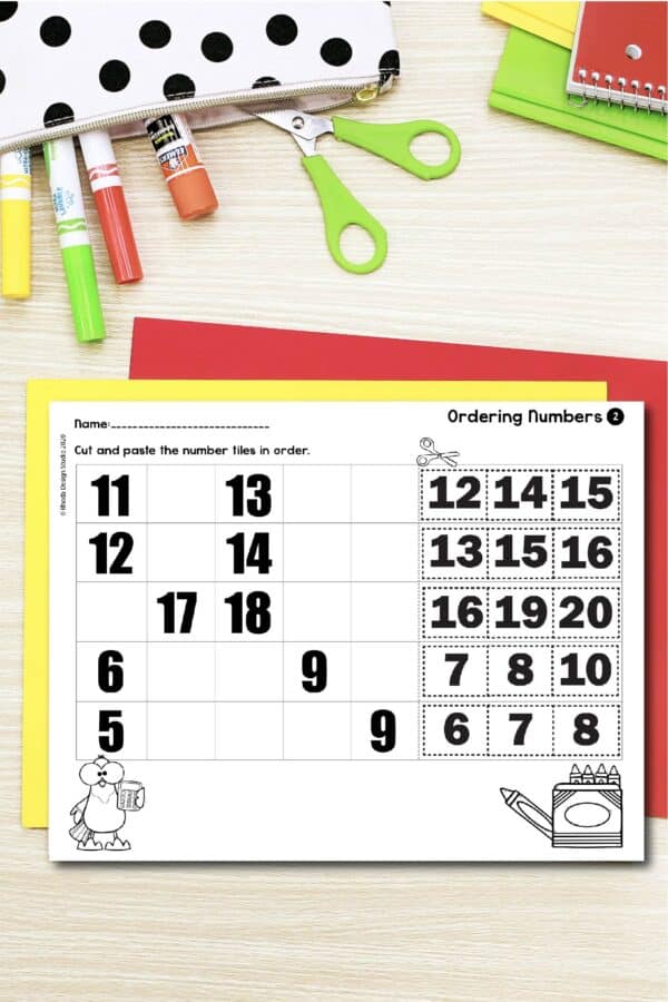 ordering-numbers-free-worksheets-pre-k-kindergarten-first-grade-pins-02