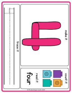 Number Sense with Printable Hands on 0-10 Play-Doh Mats