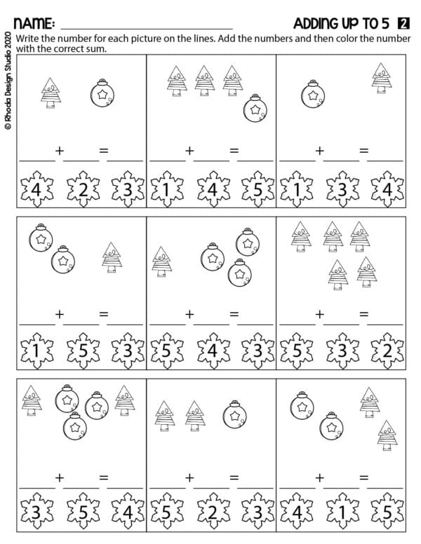 adding_up_to_5_dec_worksheet-2