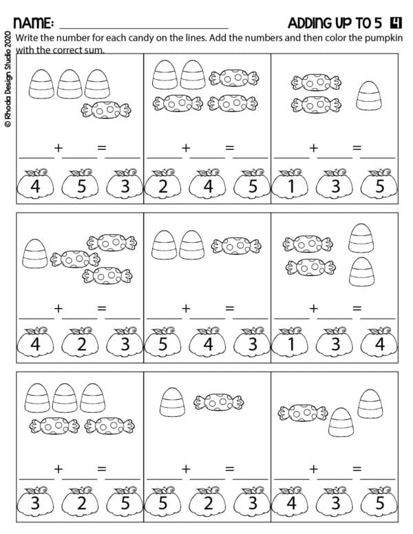 adding_up_to_5_worksheet-4