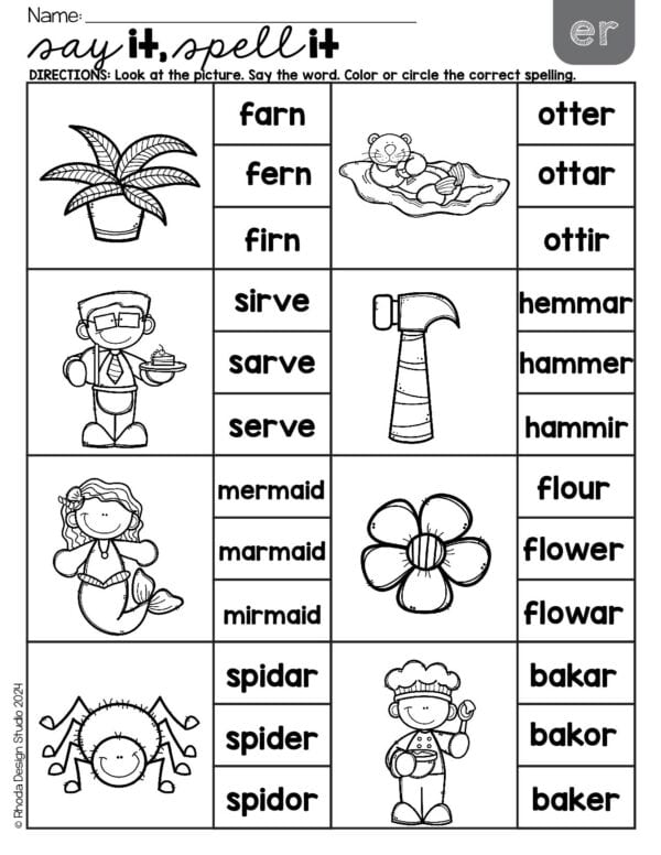 bossy-r-worksheets_say-spell-er-pg-3